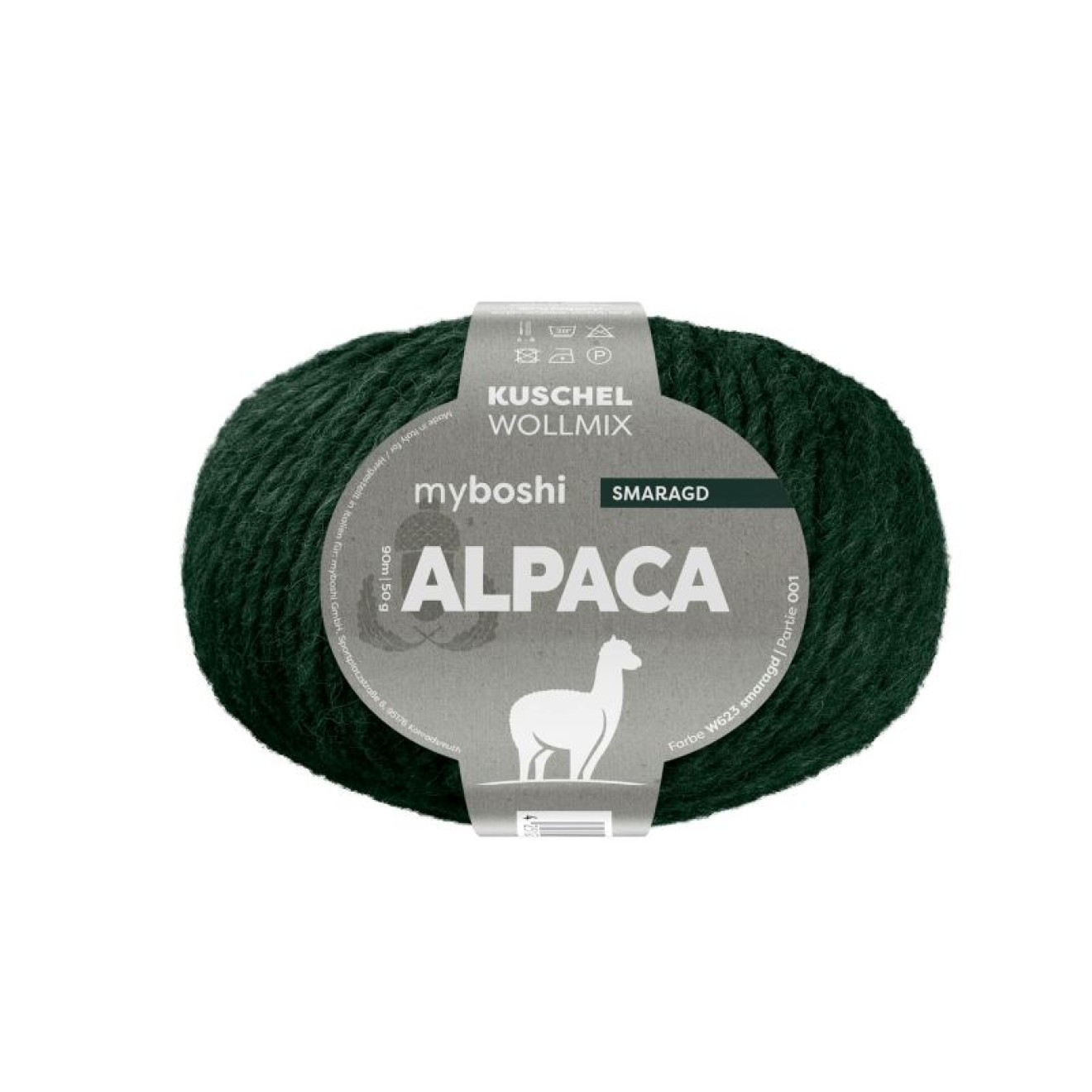 myboshi Alpaca colour col. Smaragd