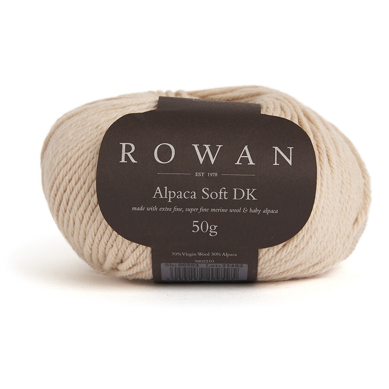 Rowan Alpaca Soft DK colour 235 Champagne