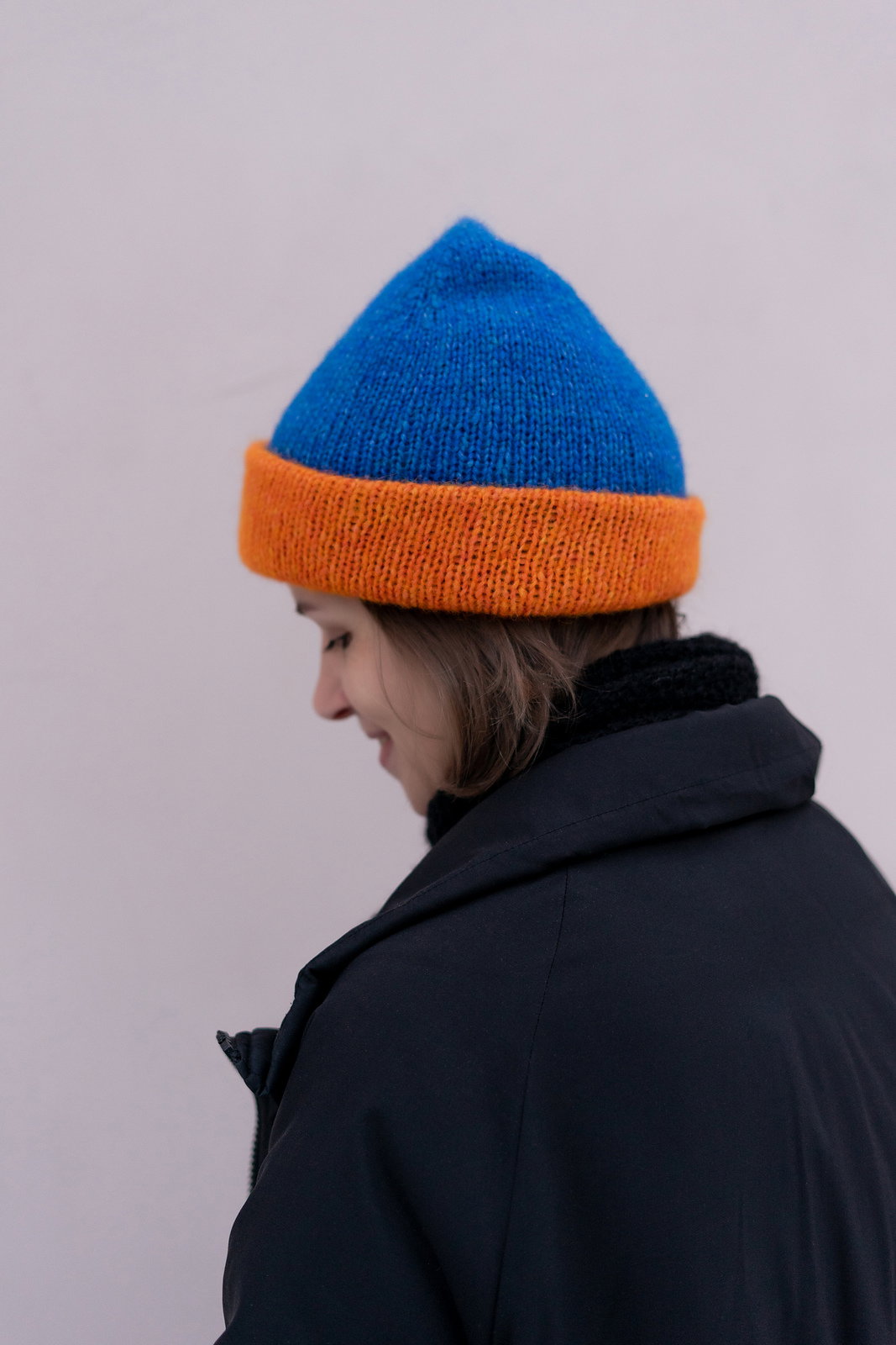 Bonnet Warm Double-Layer – modèle de tricot, photo 6