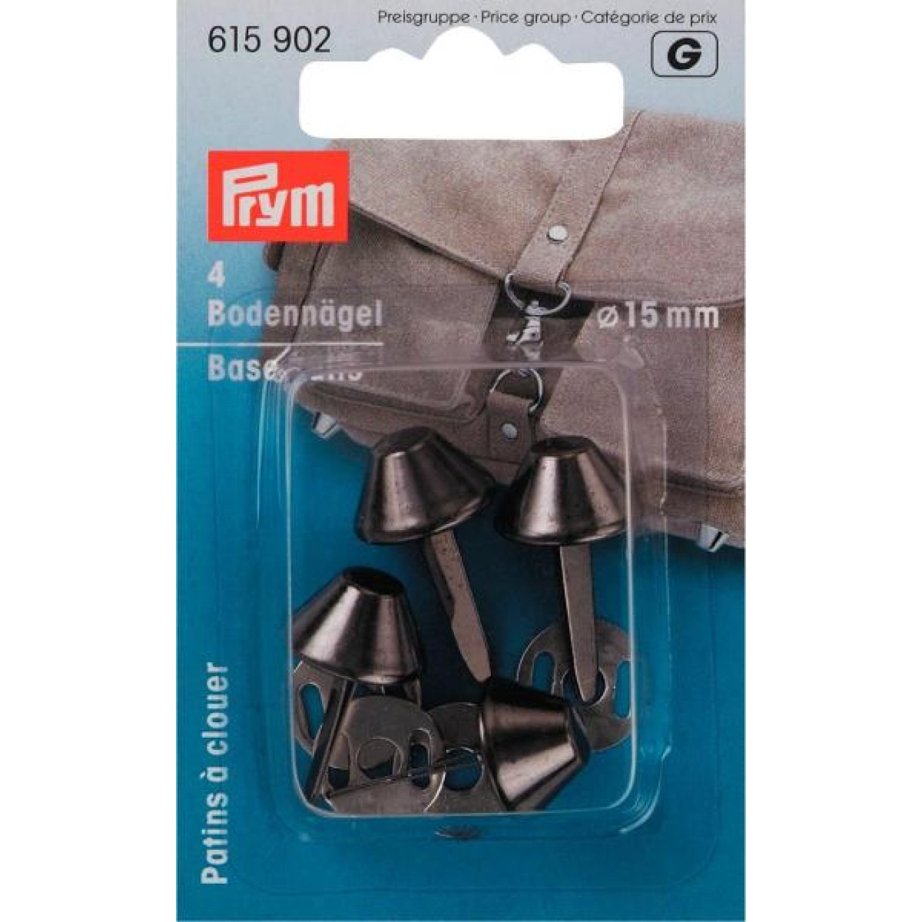 15 mm / altsilber