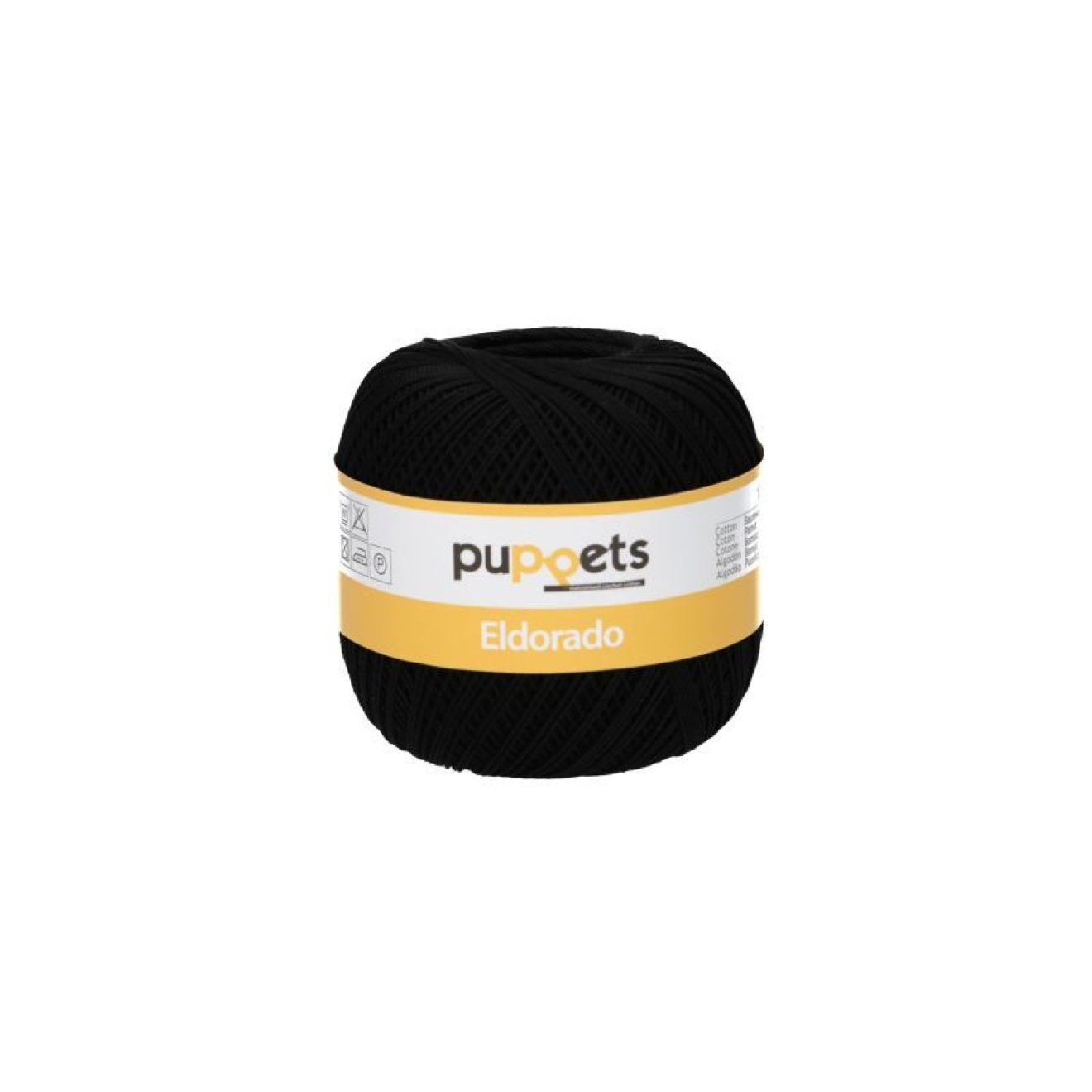 Anchor Puppets Eldorado толщина 10 50 g цвет 04251 чёрный