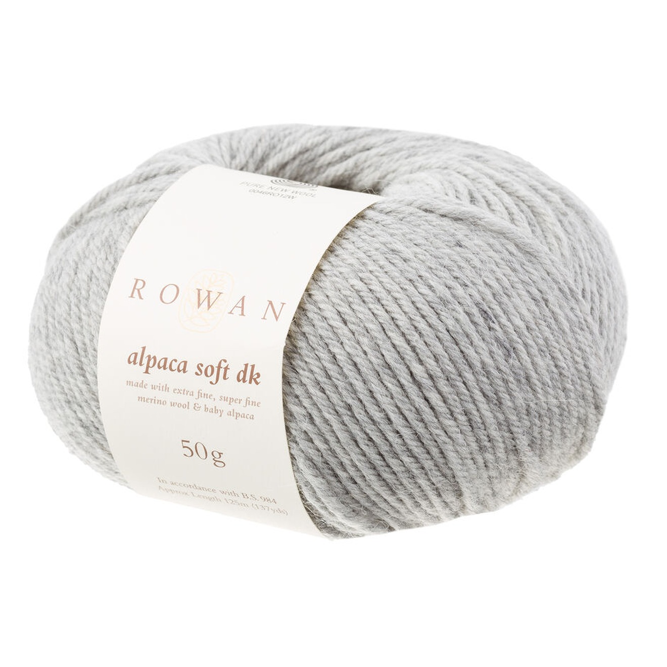 Rowan Alpaca Soft DK colour 210 Rainy Day