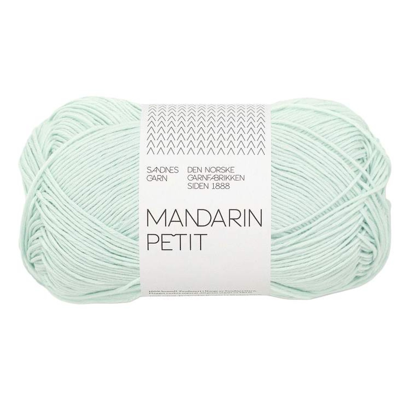 Sandnes Garn Mandarin Petit colour 7911 mint green