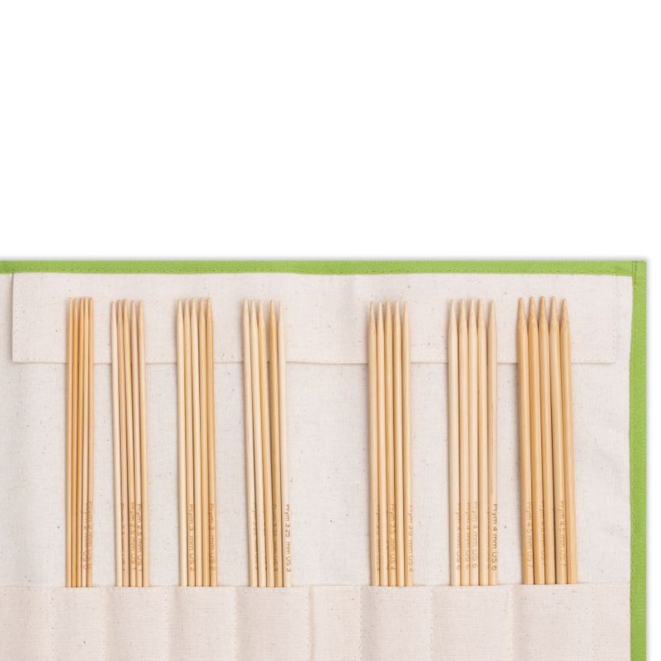Prym bamboo 2-4.5 mm 20 cm double-pointed needle set