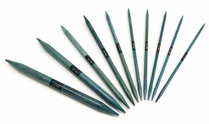 LYKKE set d’aiguilles à double pointe Indigo – 3,75 mm