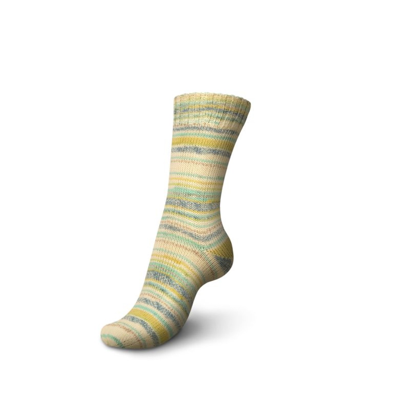 Regia 4-ply Color 03795 funky бирюзовый и лаймовый