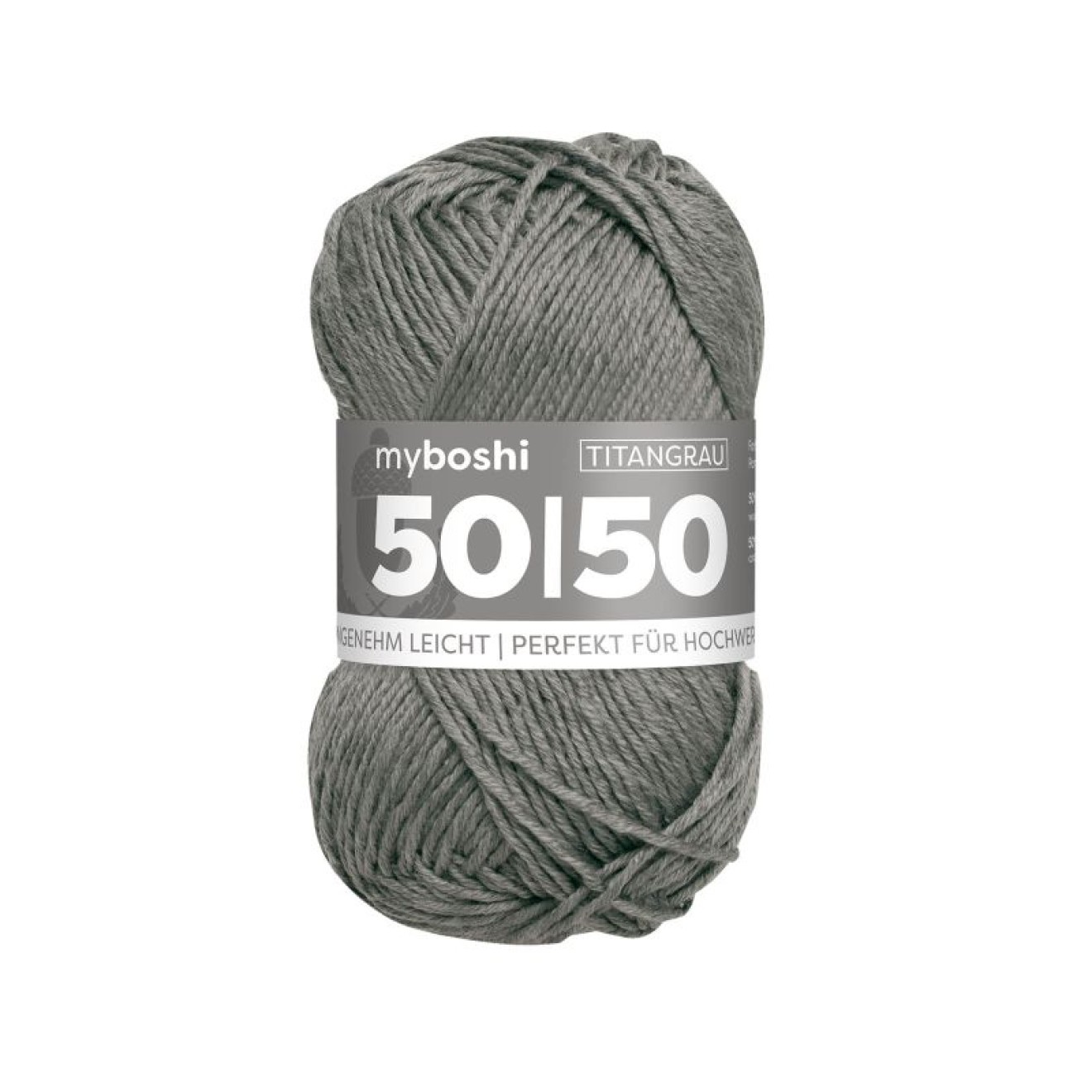 myboshi 50/50 colour col. Titangrau