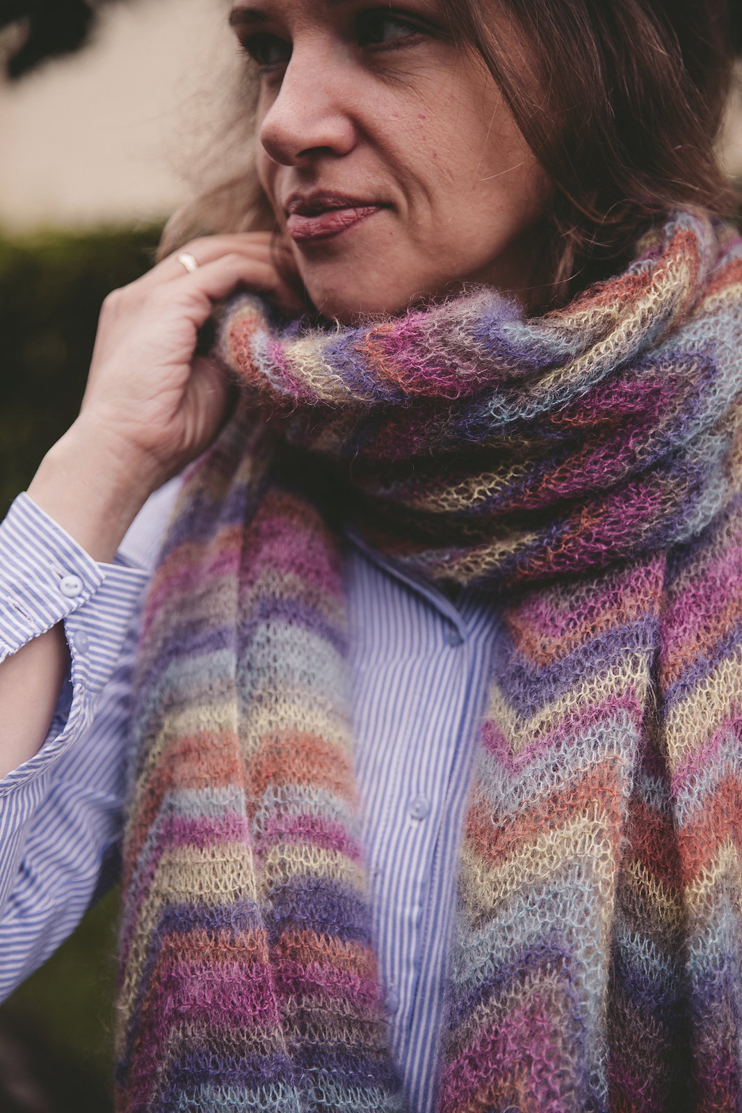 Châle Zig Zag – modèle de tricot, photo 6