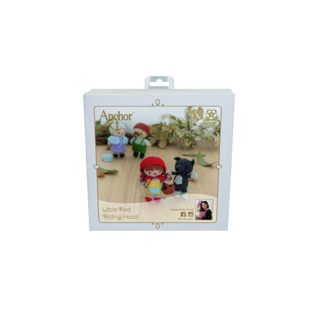 Anchor crochet kit Amigurumi sortiert