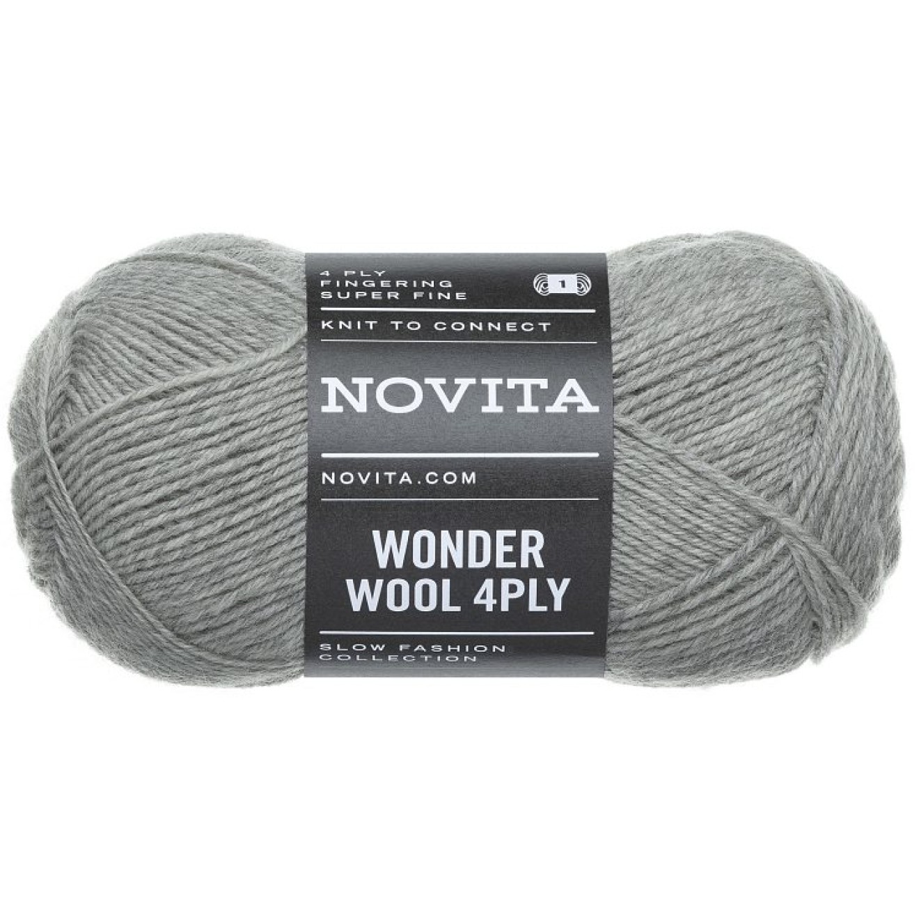 Novita Wonder Wool 4-ply colour 75 fog