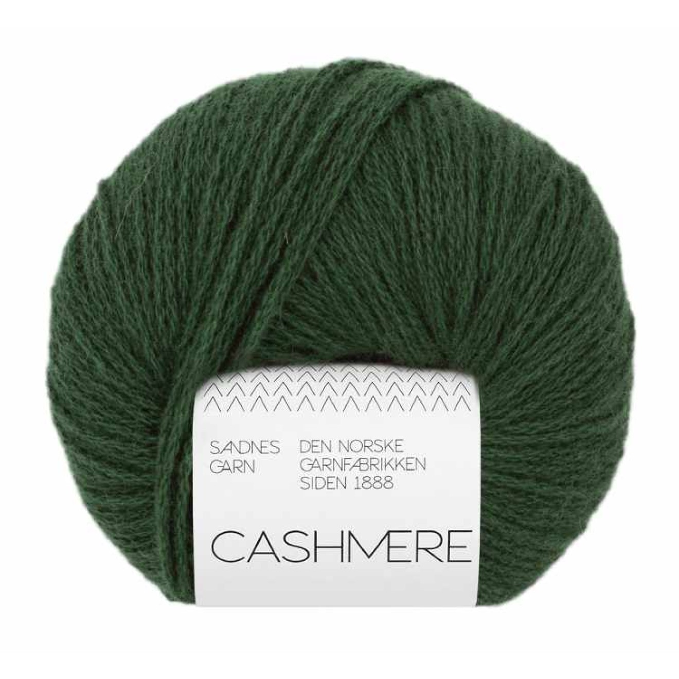 Sandnes Garn Cashmere colour 8082 forest green