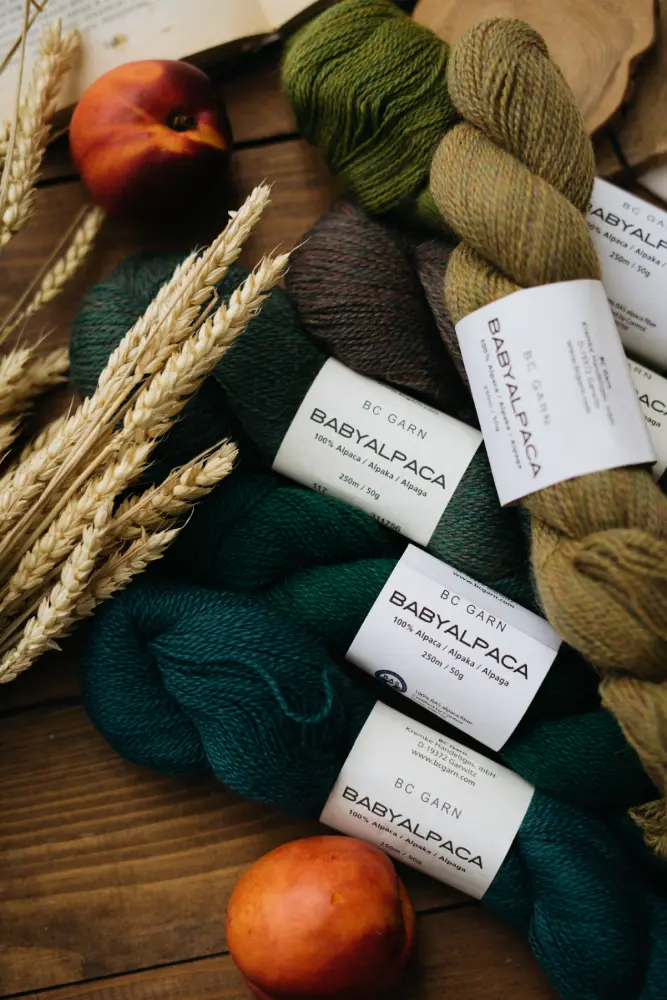 BC Garn Babyalpaca 10/2 auf 50g RAS – 118ras мятный RAS