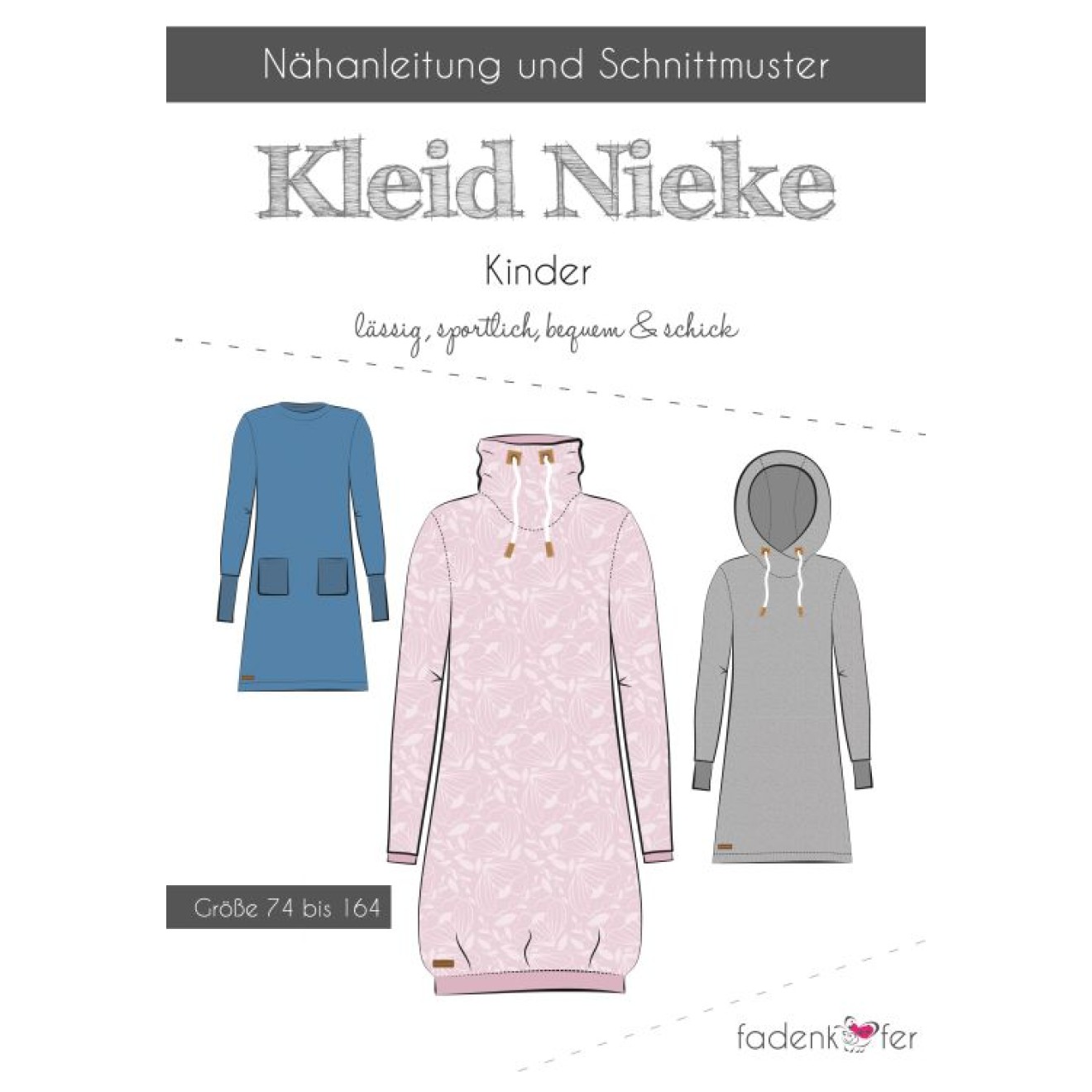 fadenkäfer Papierschnittmuster colour Nieke Kinder