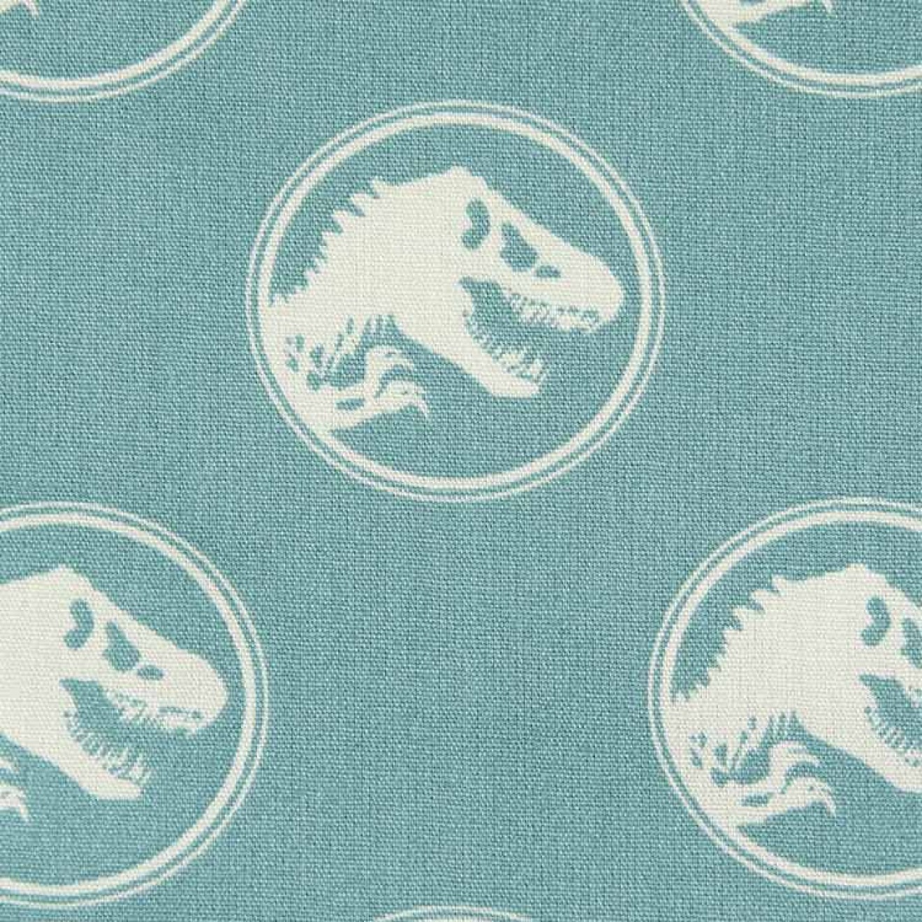 HANABI Poplin Jurassic World colour 012 old green