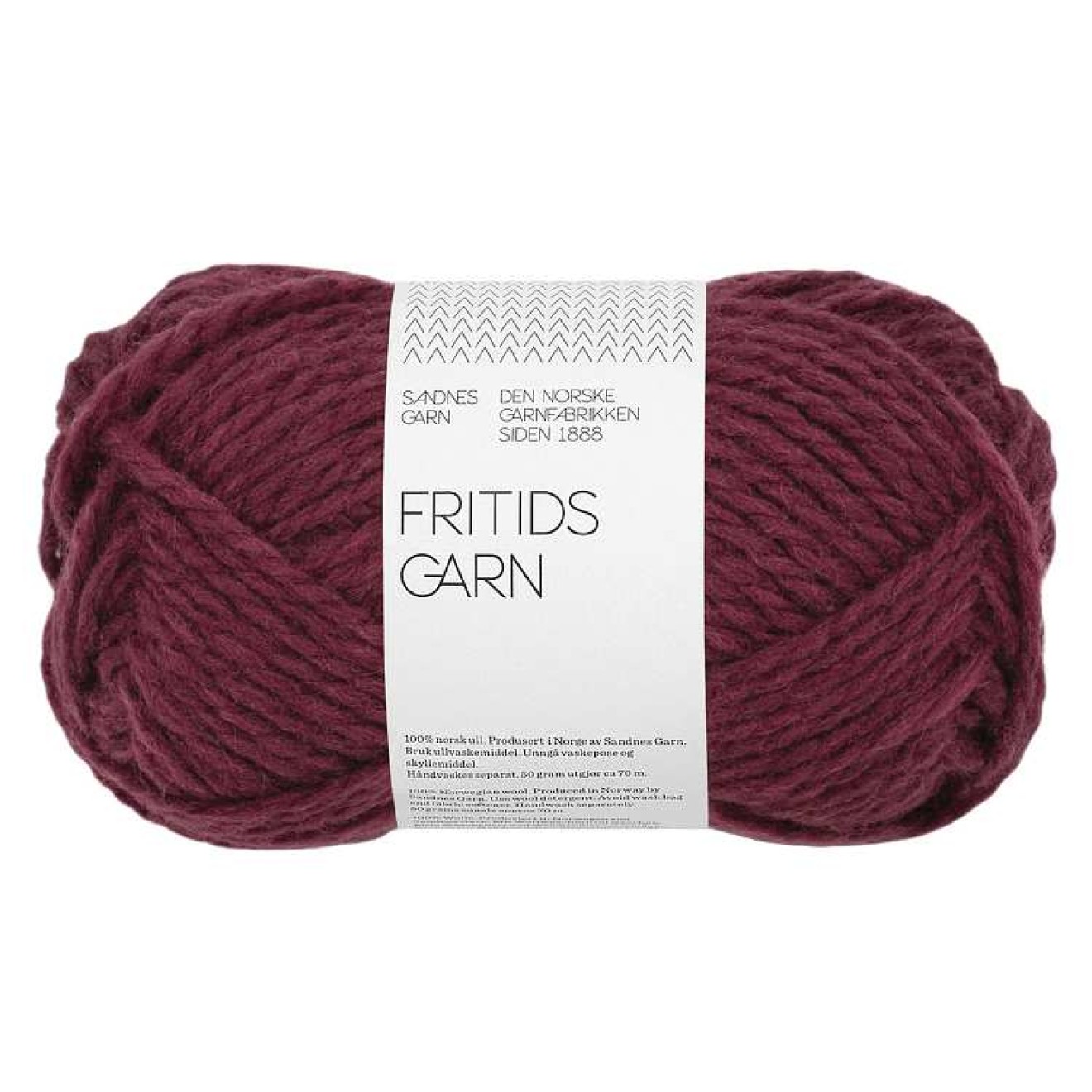 Sandnes Garn Fritidsgarn colour 4372 deep burgundy