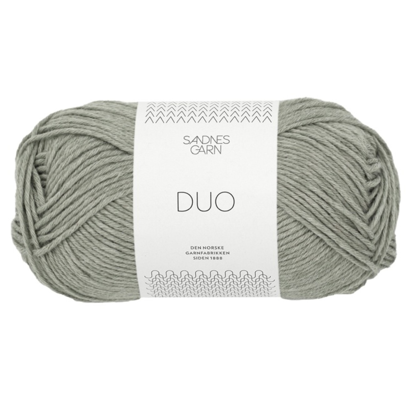 Sandnes Garn Duo colour 8521 dusty light green