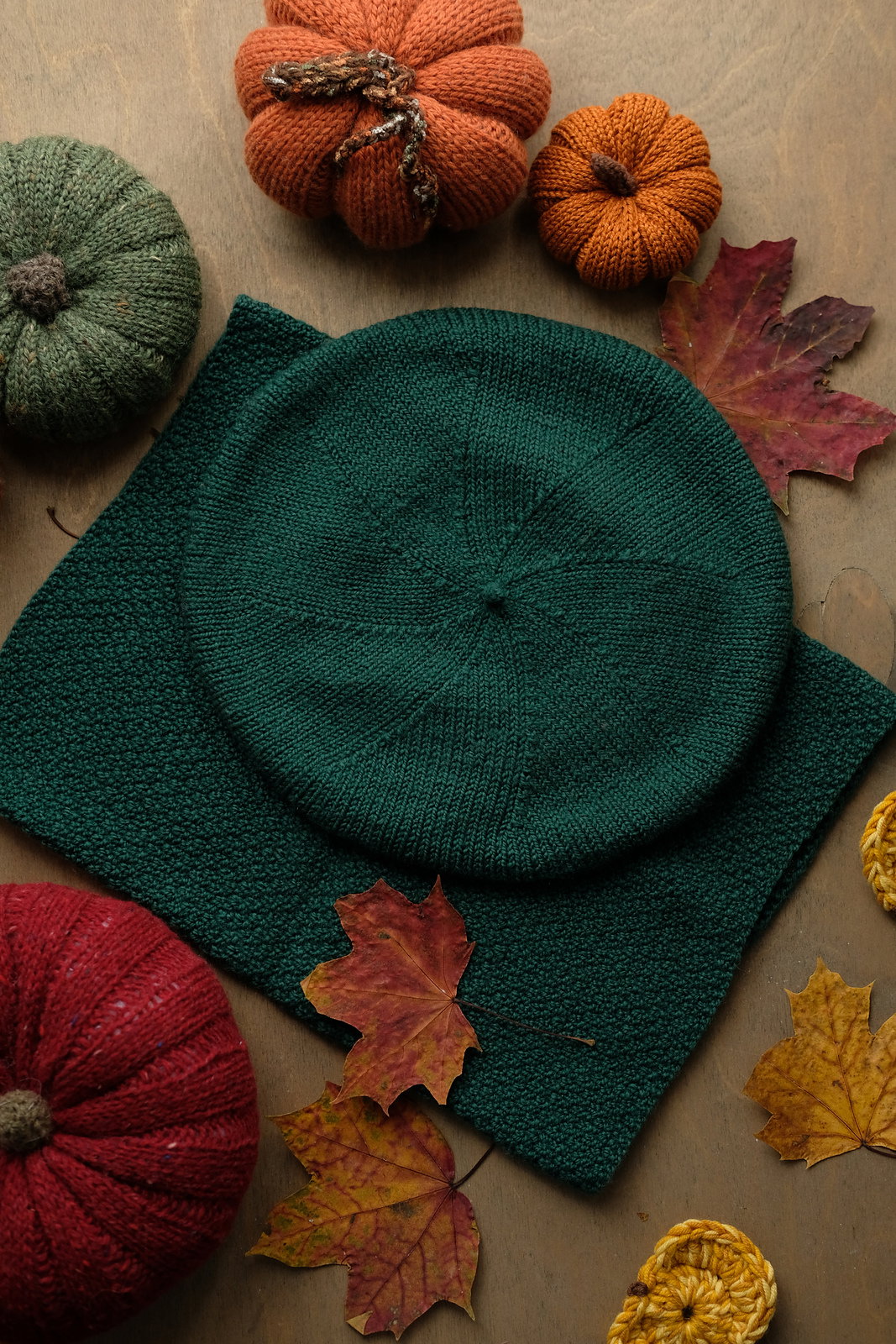 Béret et snood Easy Set – modèle de tricot, photo 7