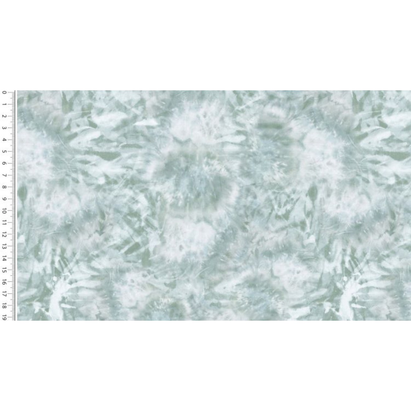 HANABI Viscose Woven Digital Stylez Tie Dye colour 426 Alt green