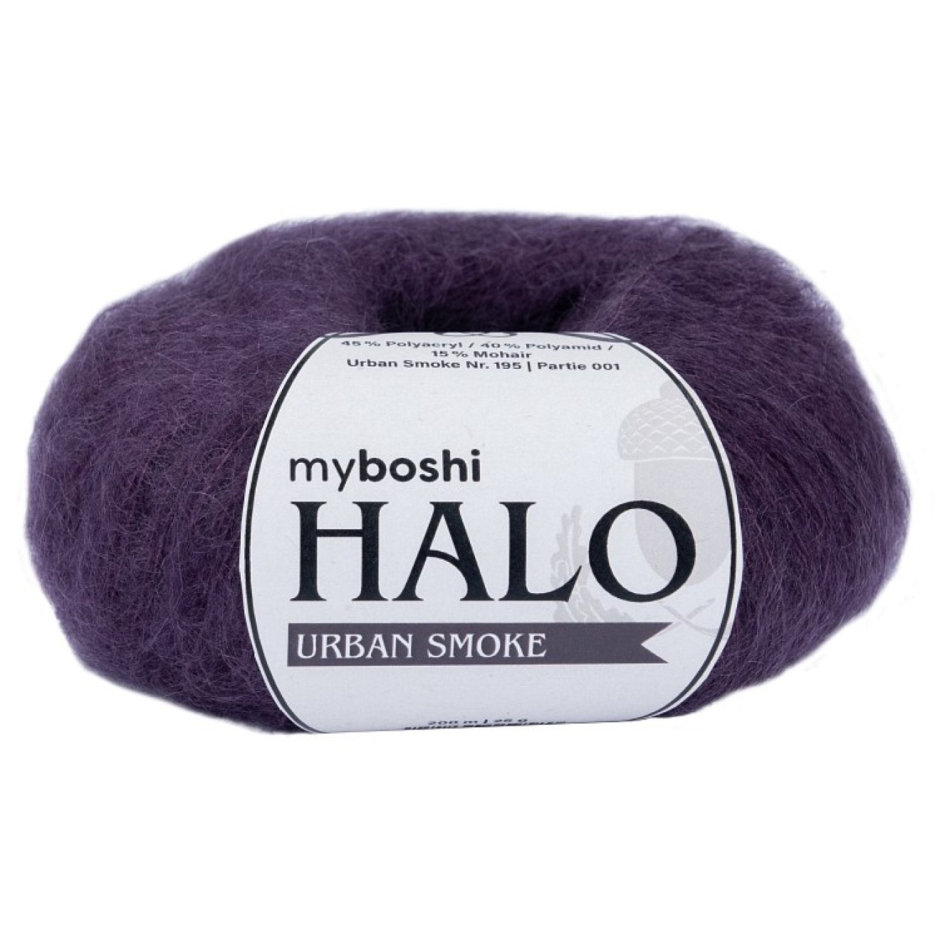 myboshi Halo colour col. Urban Smoke