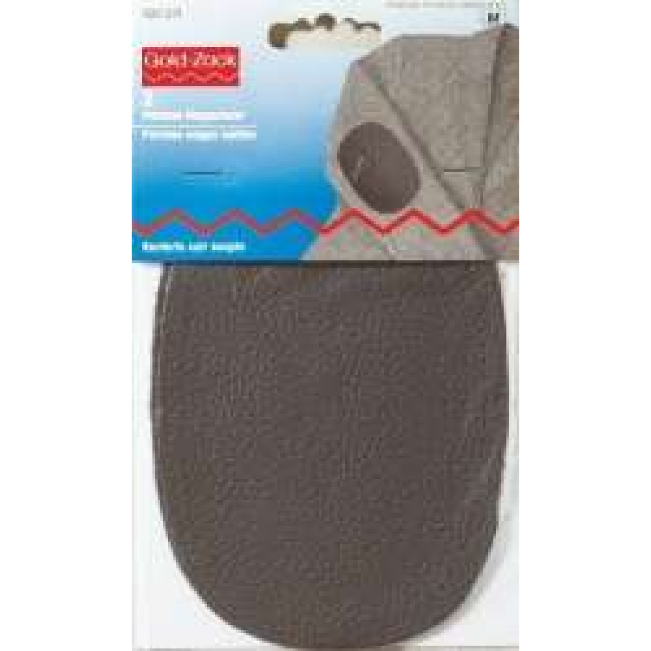 Prym Patches Nappaleder 10x14 cm / dunkelgrau