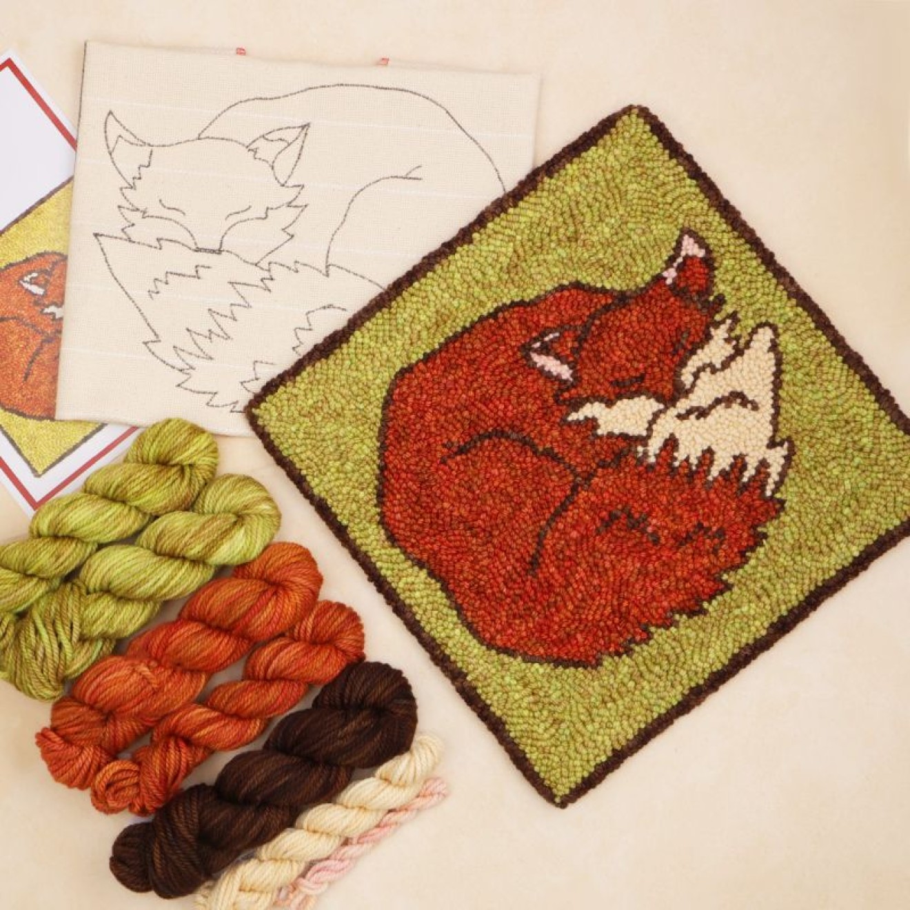 36x36 cm / Fox