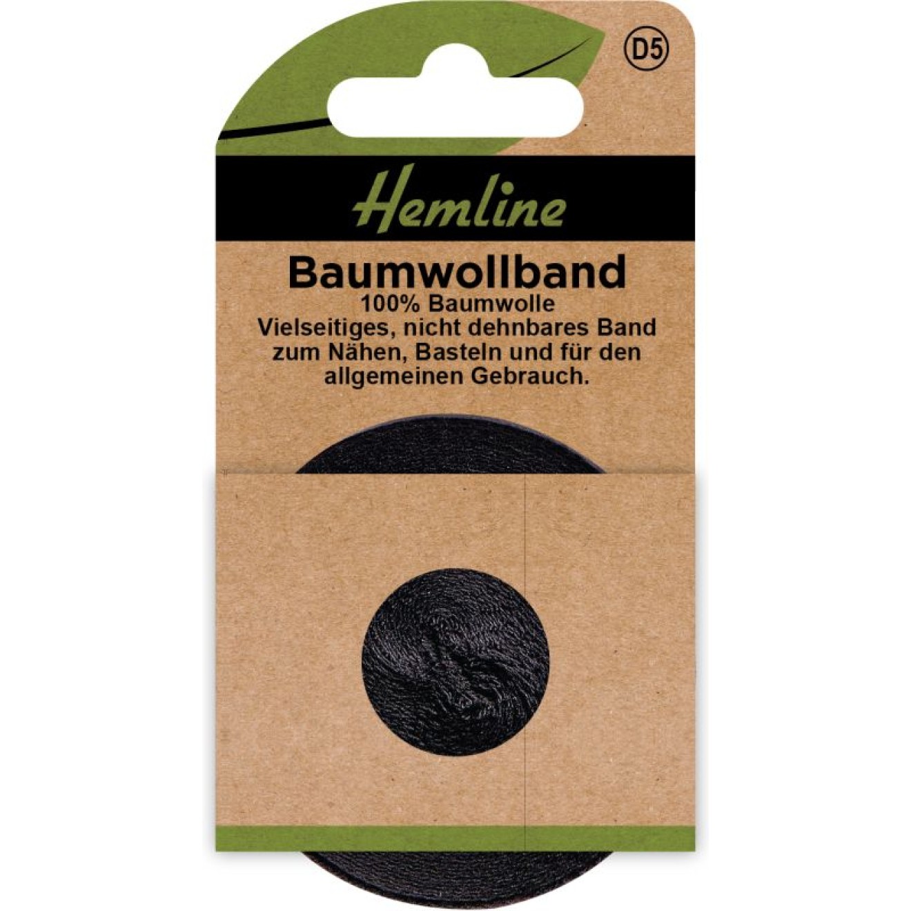 Hemline cotton tape