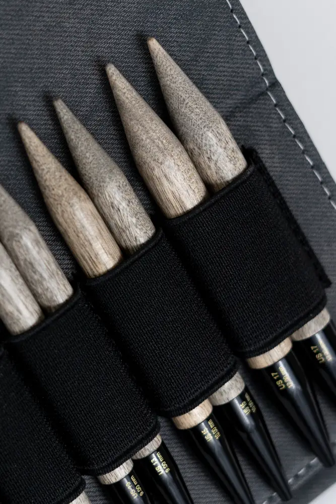 LYKKE embouts d'aiguilles interchangeables Driftwood - 3,50 mm / 13 cm