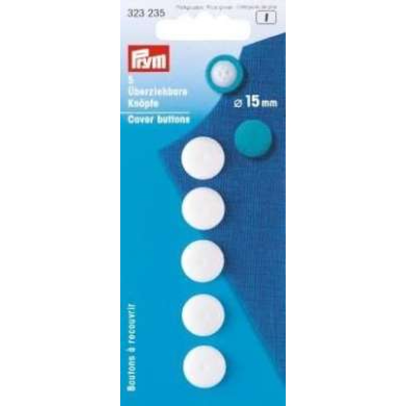 15 mm / white