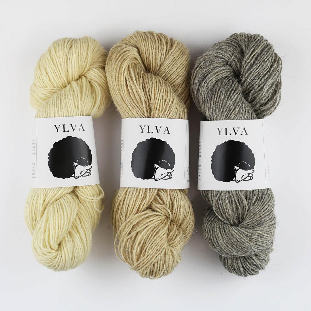 Hey Mama Wolf Ylva pflanzengefärbt 100g yarn