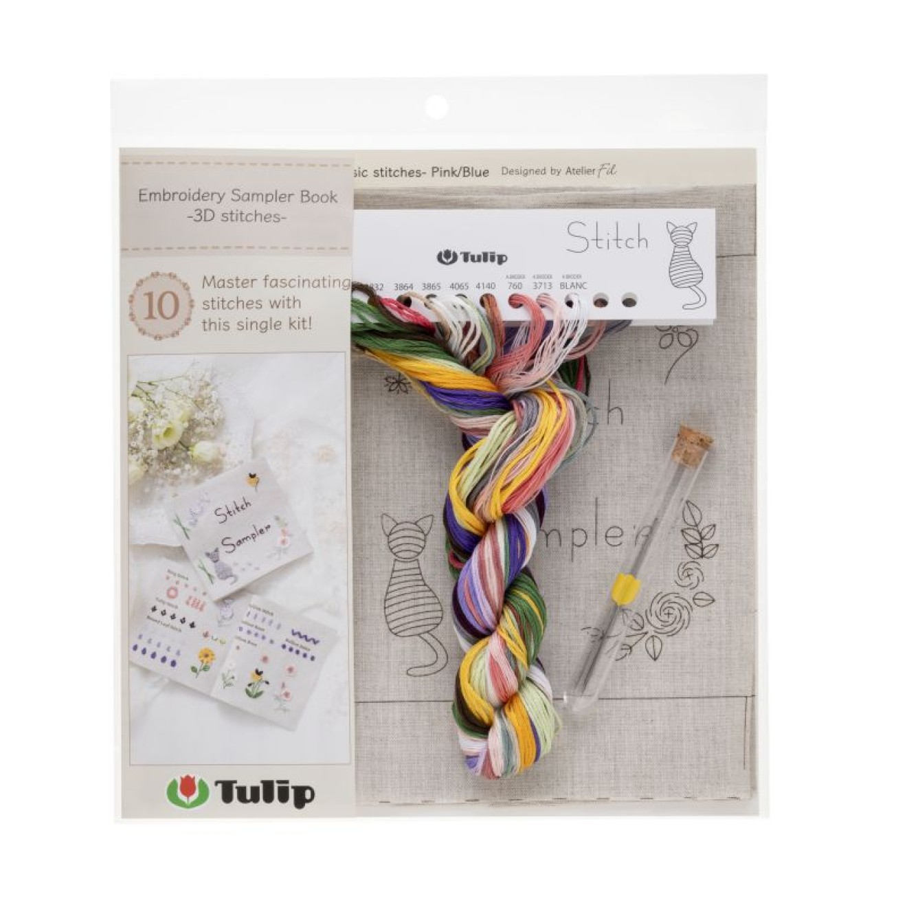 Tulip Stickmusterbuch -3D Grundstiche