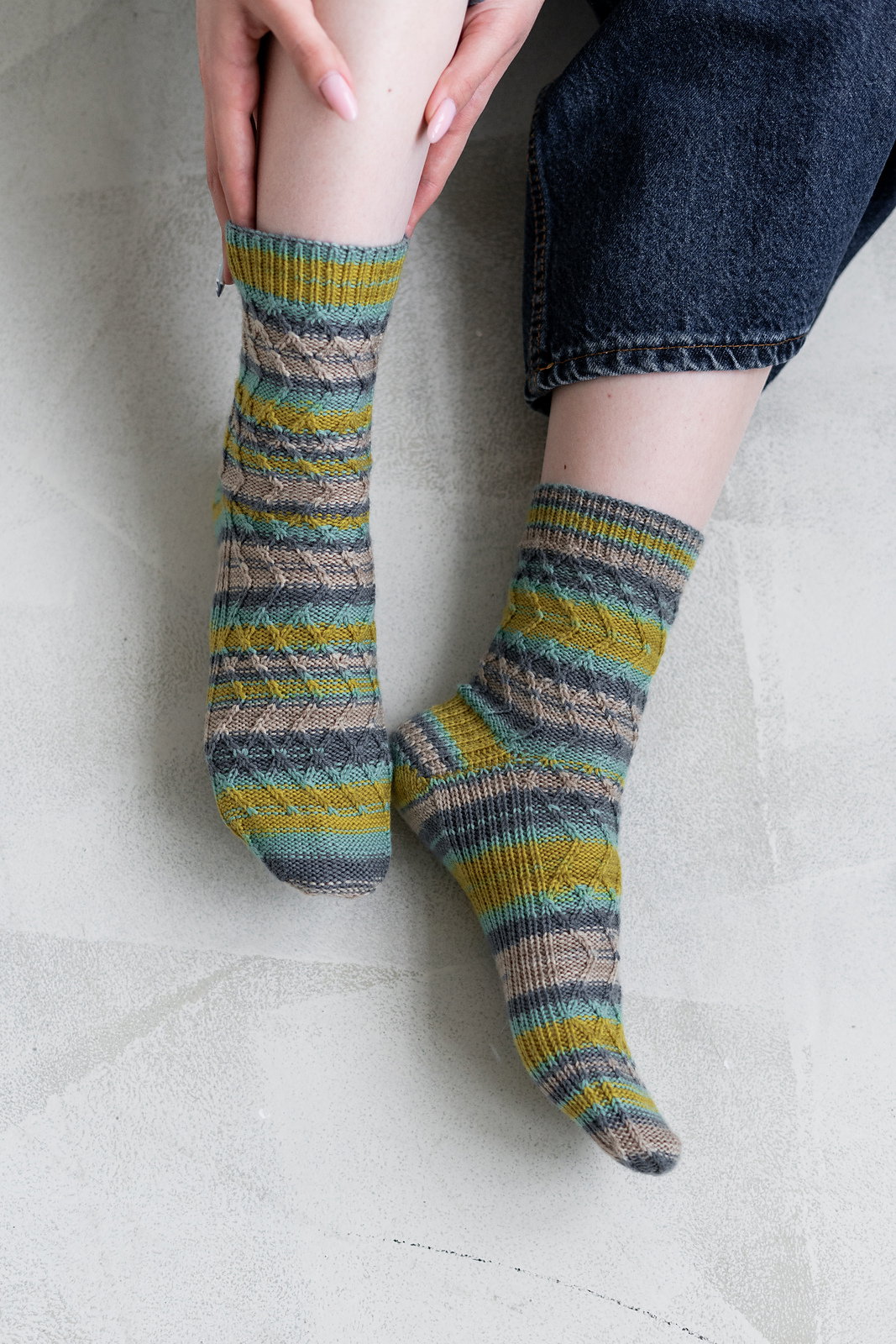 Chaussettes Whale – modèle de tricot (PDF, anglais)