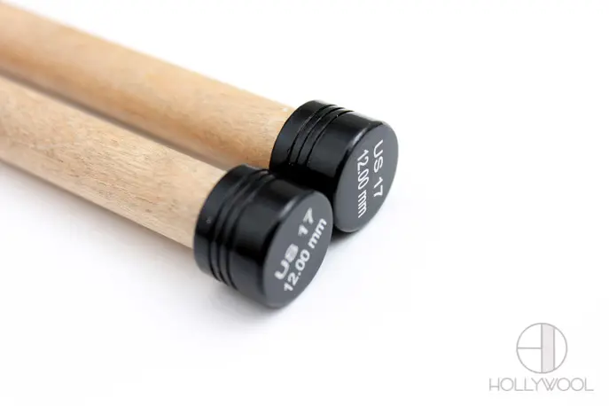 LYKKE aiguille droite Driftwood – 4,50 mm / Driftwood / 30 cm