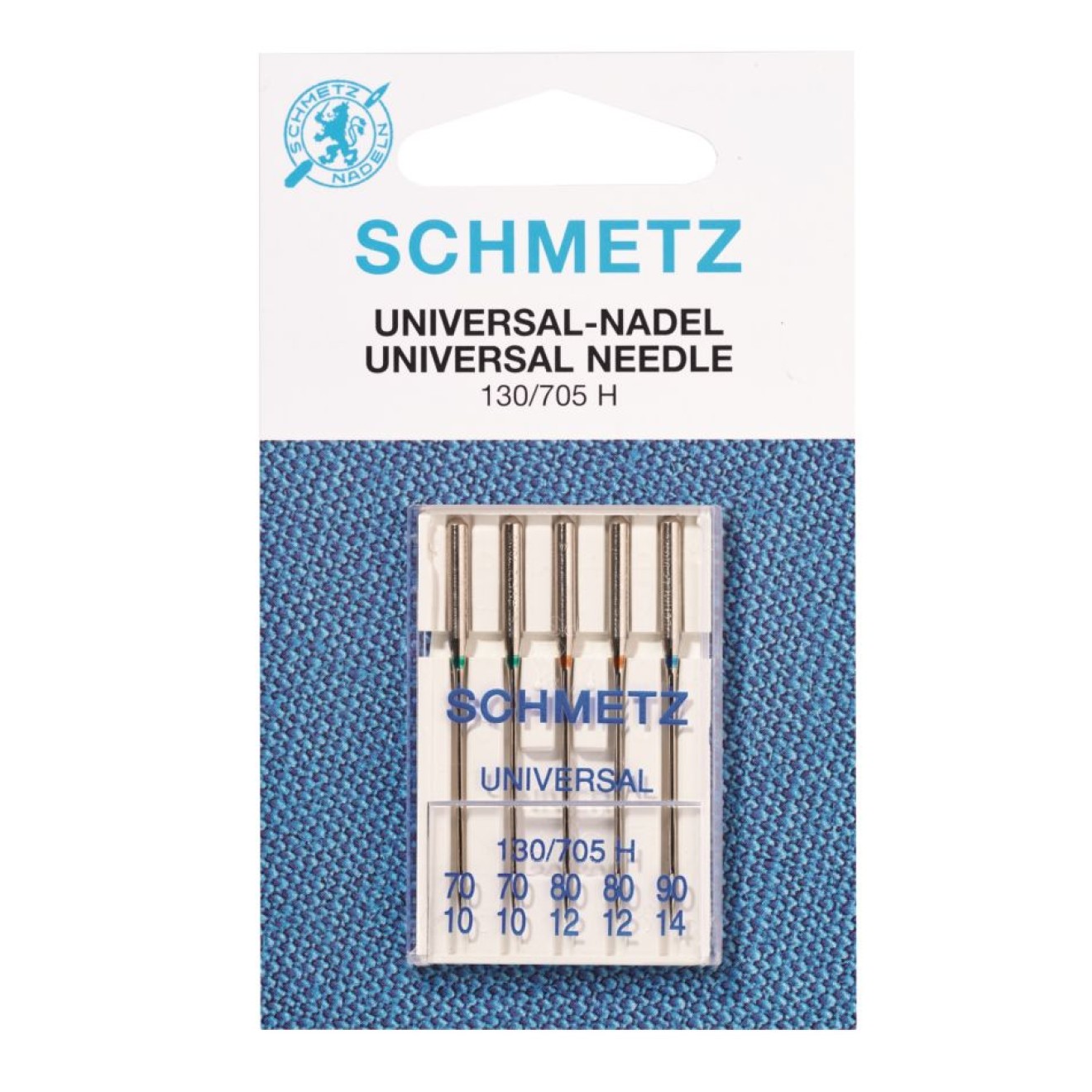 Schmetz sewing machine needles colour silver coloured