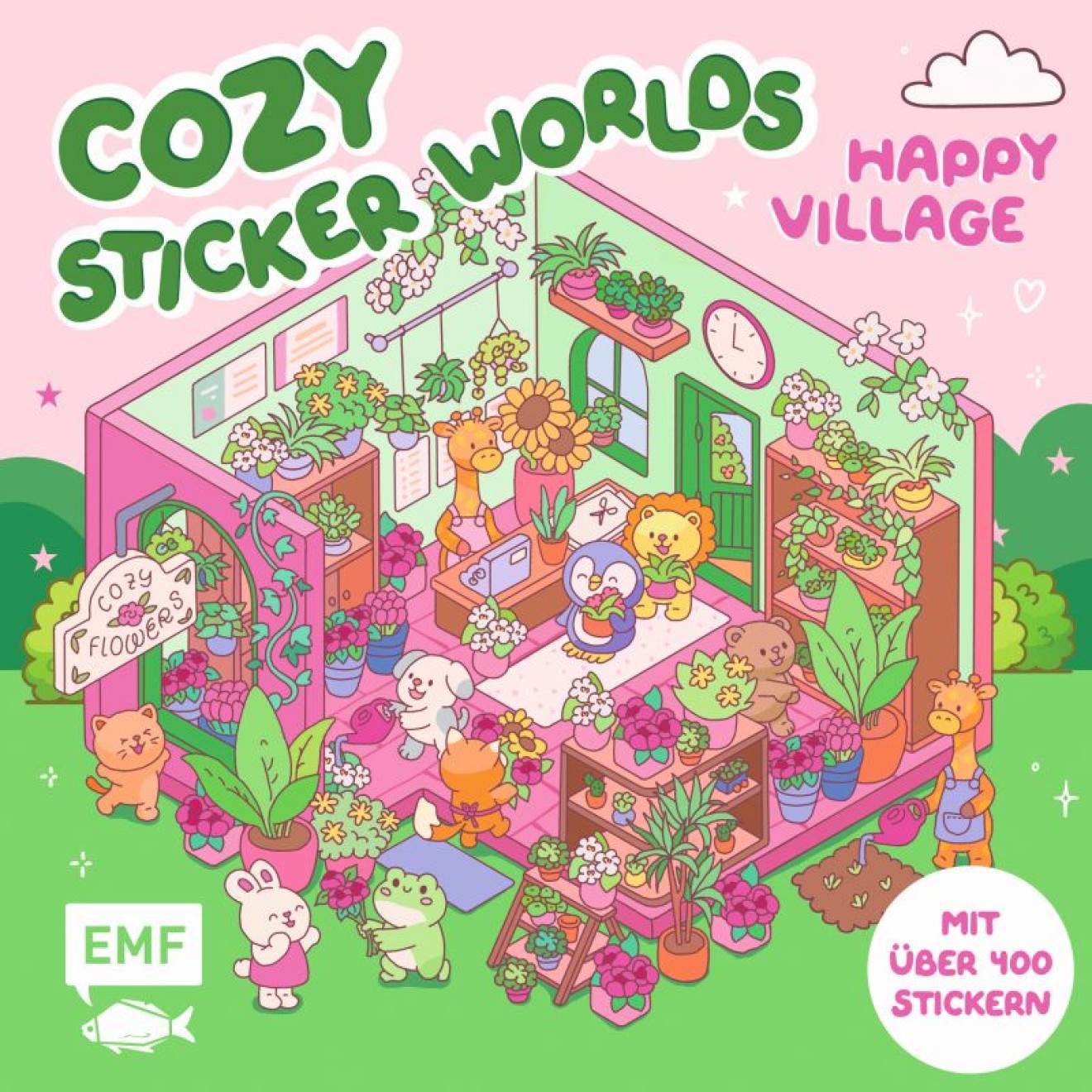 EMF Cozy Sticker Worlds - Happy Village 1 St.