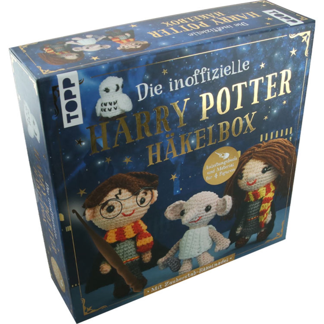 frechverlag Die inoffizielle Harry Potter Häkelbox. with Anleitungsbuch und Material