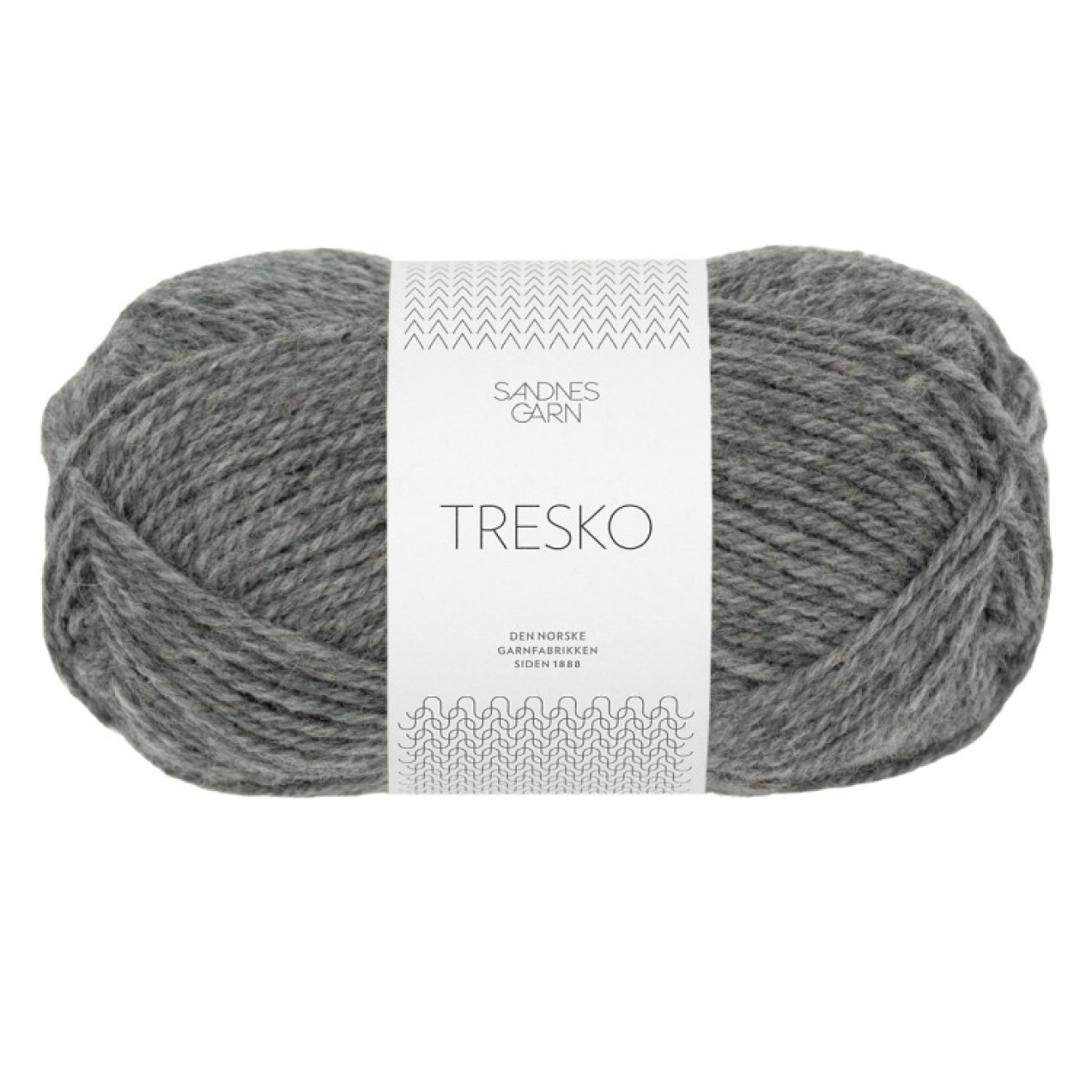 Sandnes Garn Tresko colour 1042 grey mottled