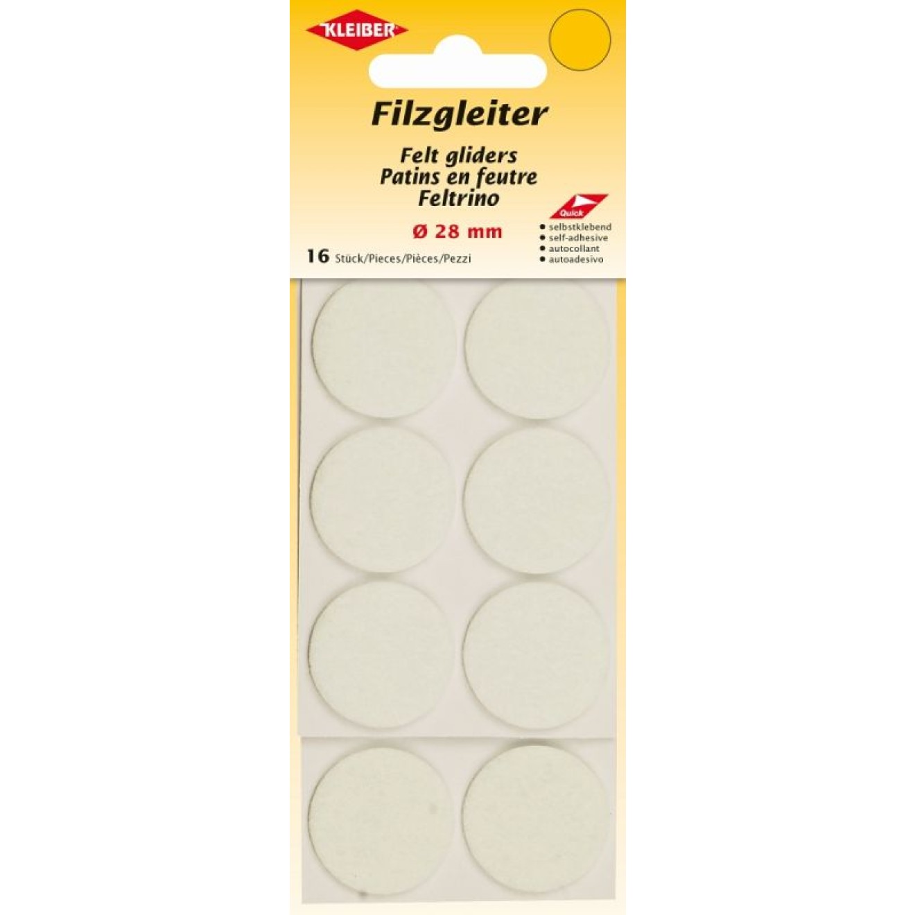 Ø ca. 28 mm / 05 weiß / 16 St
