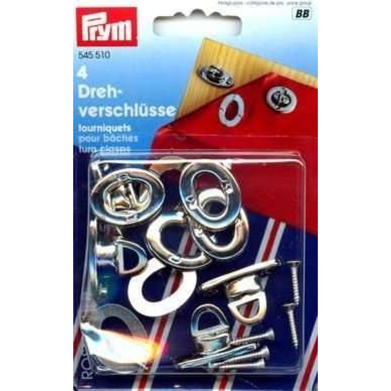 Prym Drehverschlüsse 33 mm / ohne Werkzeug