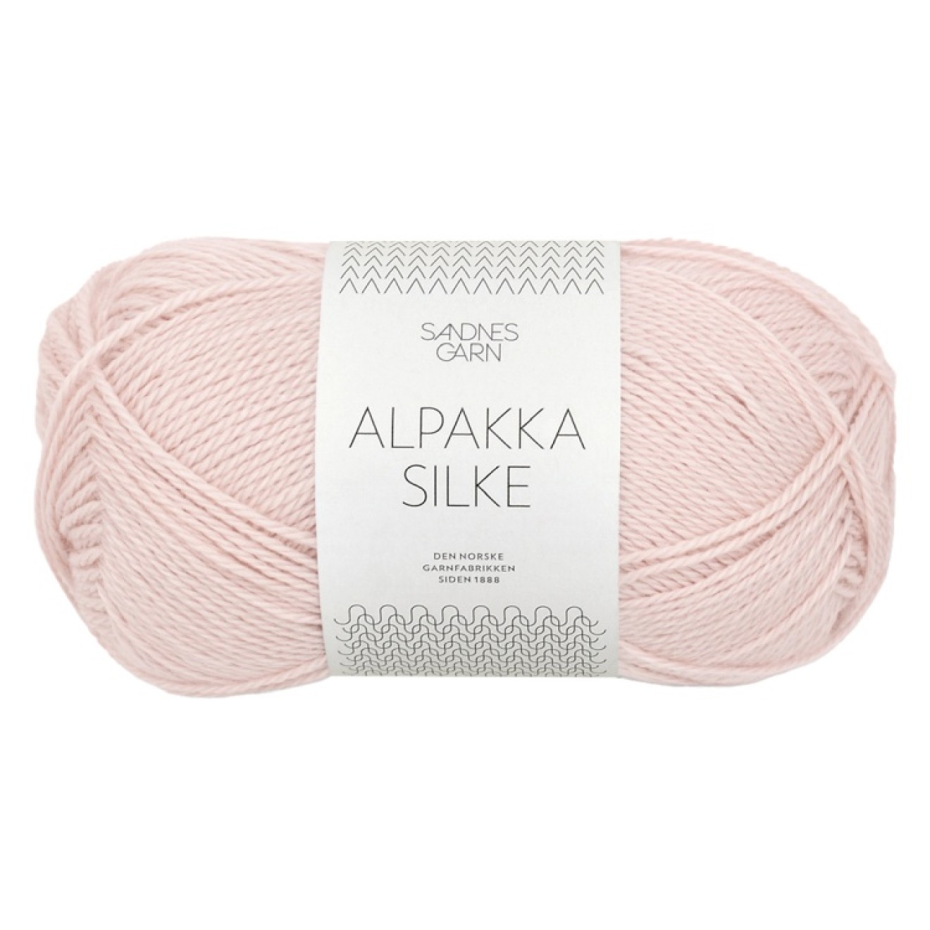 Sandnes Garn Alpakka Silke colour 3511 powder pink