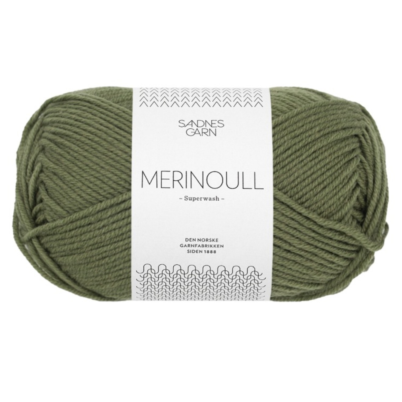 Sandnes Garn Merinoull colour 9062 olive green