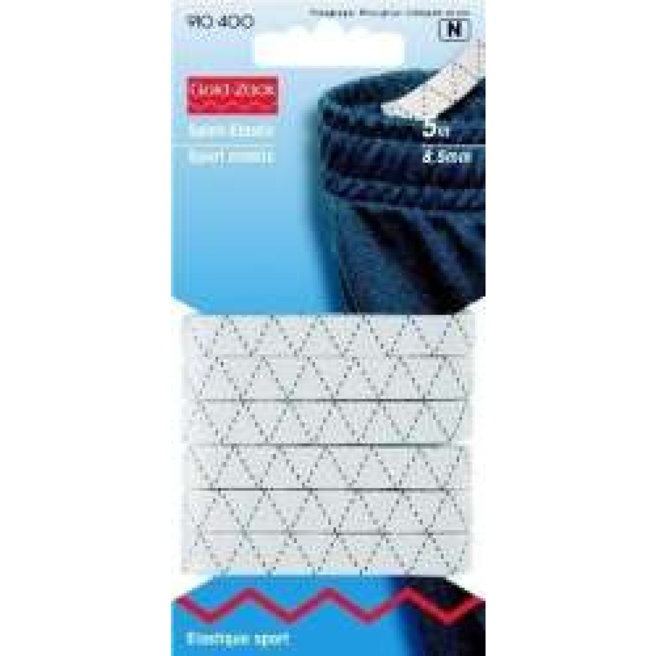 Prym Sport-Elastic 8,5 mm / weiß