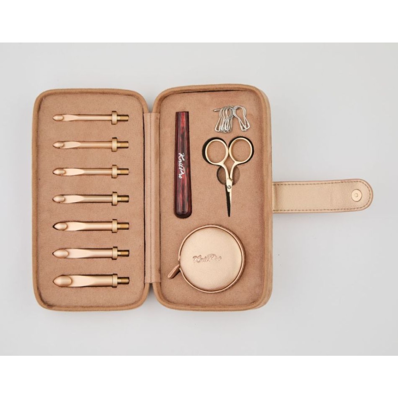 KnitPro Chunky crochet set Oasis 5,50 - 10,00 mm & Rose Holz Griff 5,50 - 10,00 mm