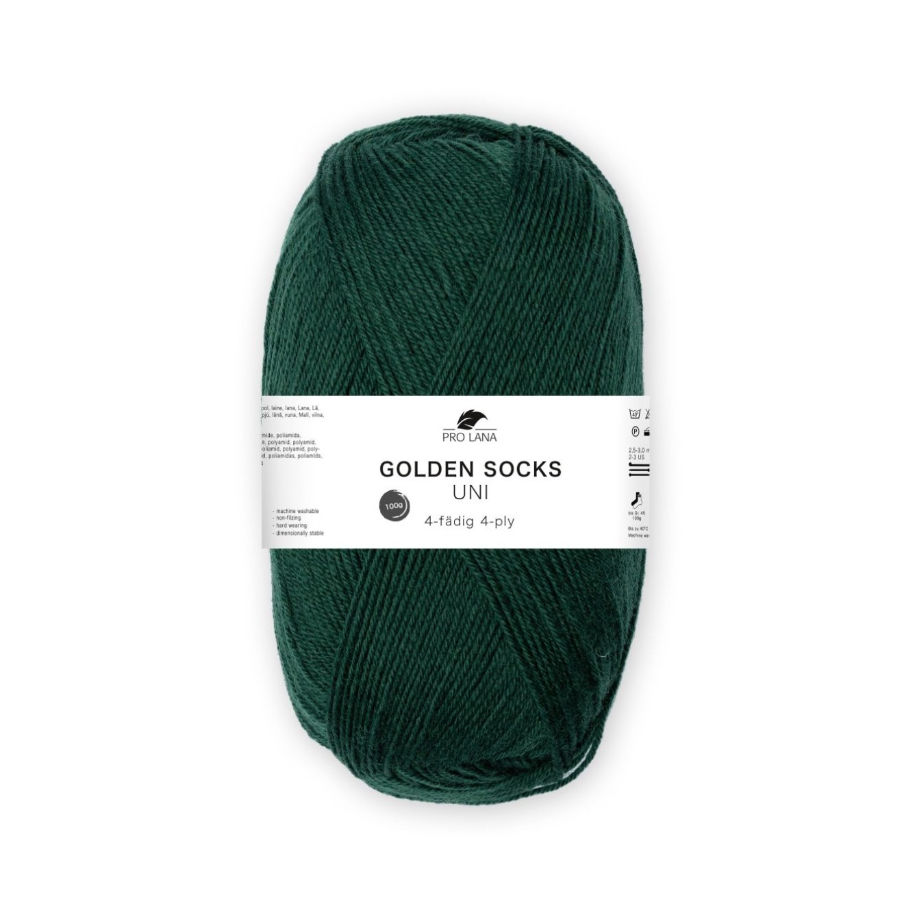 Pro Lana sock Garn uni 4 ply Farbe 435