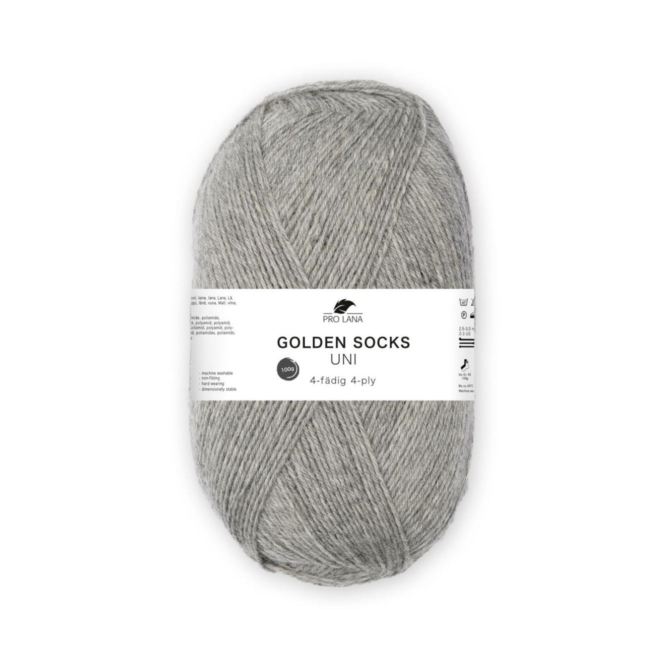 Pro Lana sock Garn uni 4 ply Farbe 432