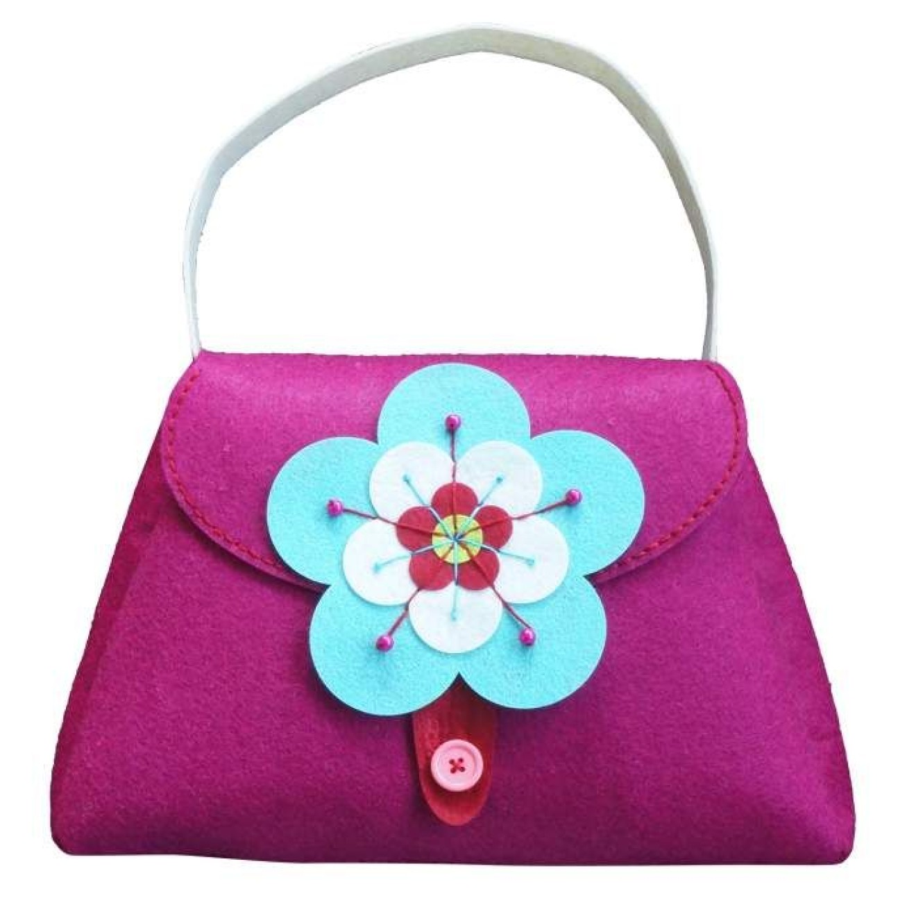 ca.31x22x6 cm / purple