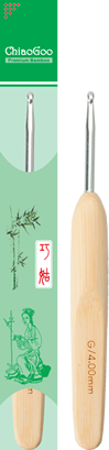 ChiaoGoo crochet hook metal Natural