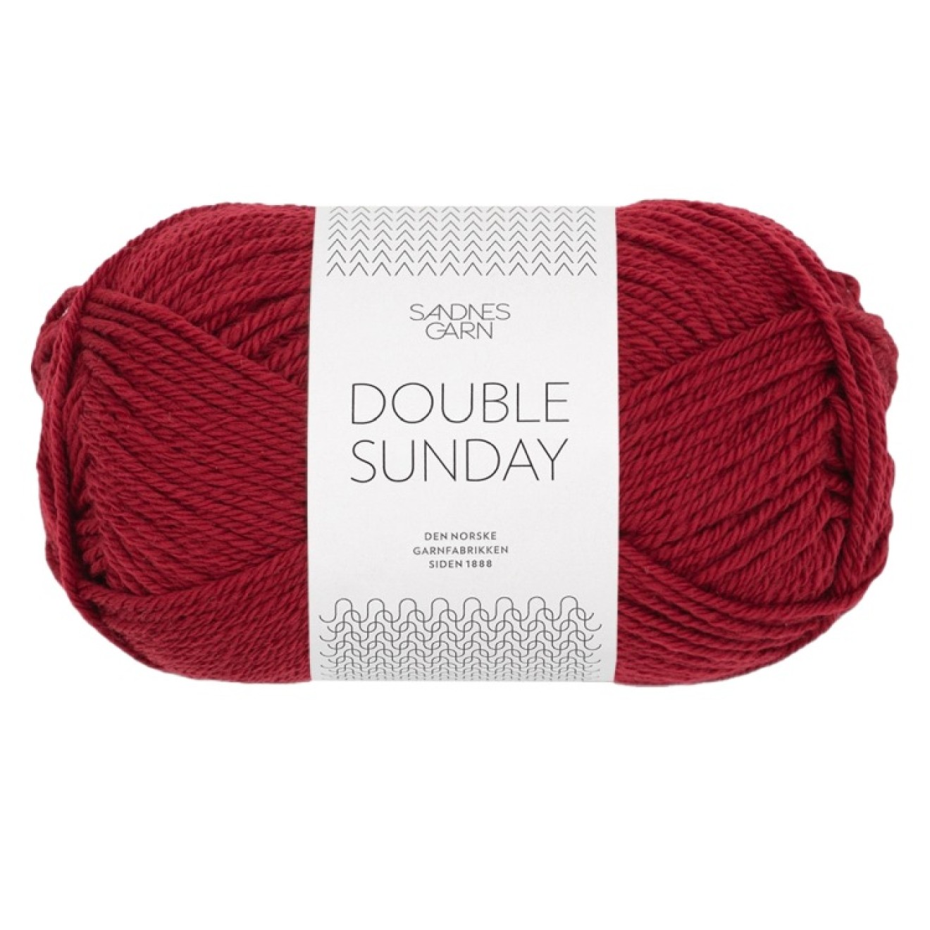 Sandnes Garn Double Sunday colour 4236 deep red