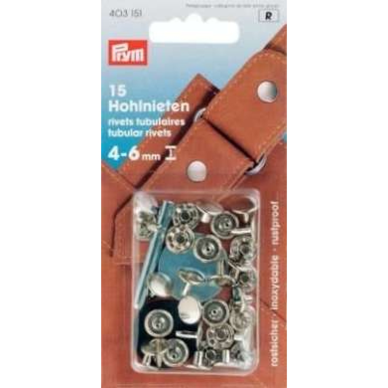 4-6 mm / silver-colored / 15 piece