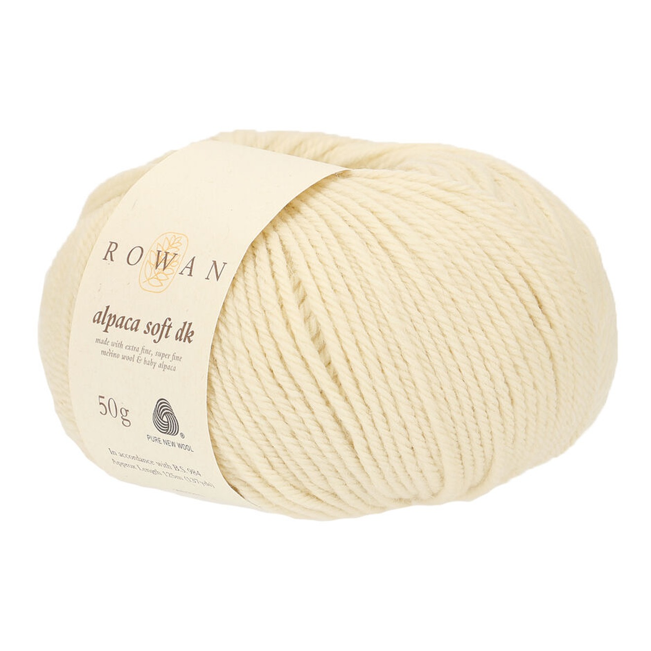 Rowan Alpaca Soft DK colour 221 Off White