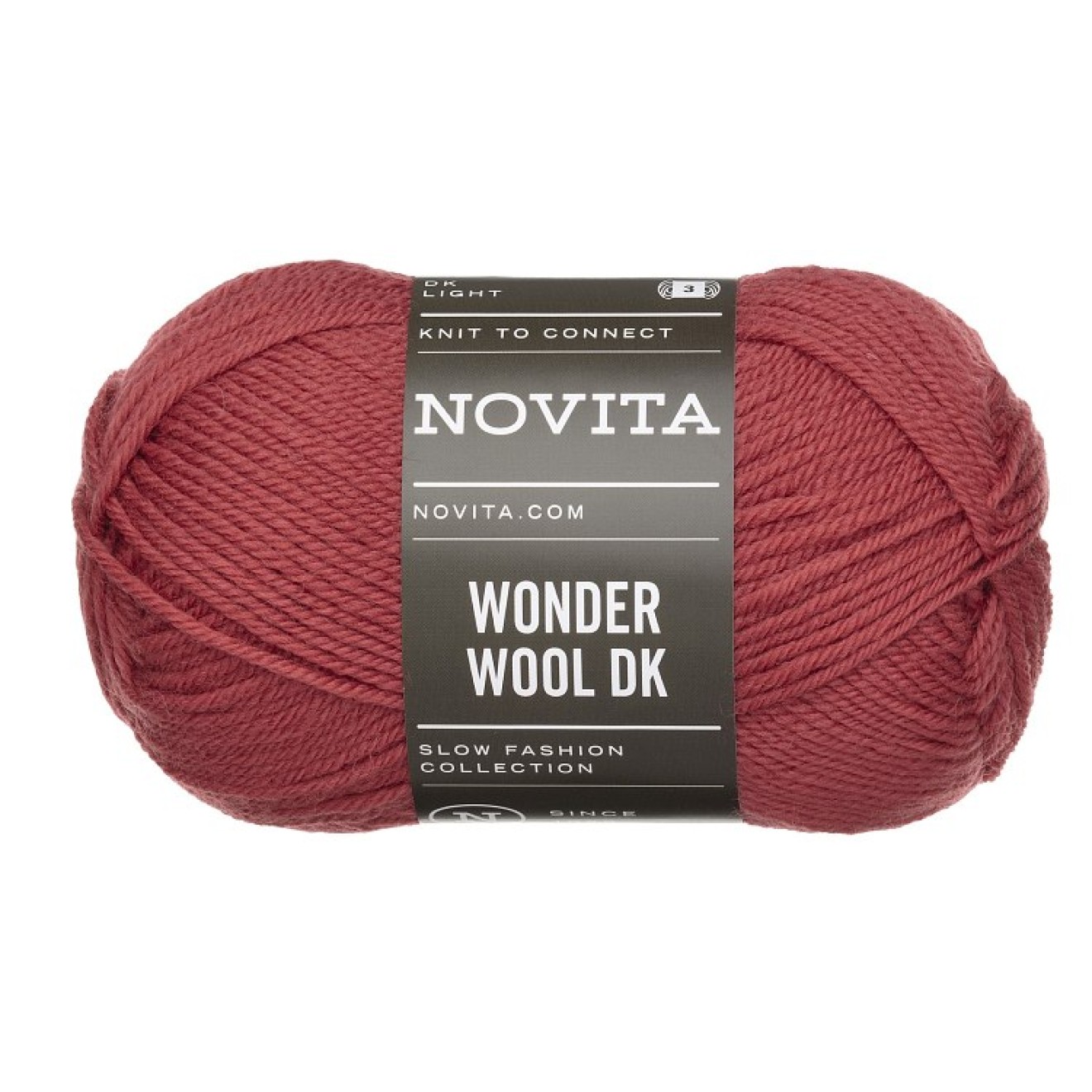 Novita Wonder Wool DK colour 5471 lingonberry juice